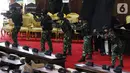 Geladi kotor pelantikan Presiden dan Wakil Presiden terpilih Joko Widodo dan Ma'ruf Amin di Kompleks Parlemen, Senayan, Jakarta Jumat (18/10/2019). Persiapan pelantikan mulai dari sarana prasarana, pengamanan, sumber daya manusia, dan publikasi sudah disiapkan. (Liputan6.com/JohanTallo)