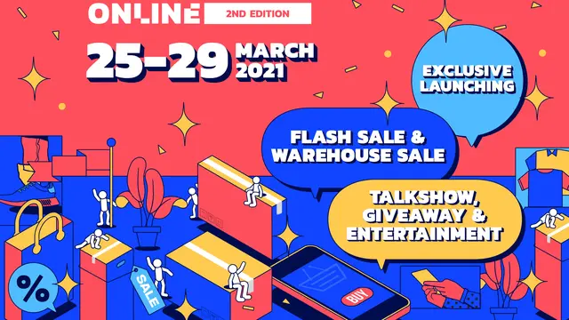LOCALFEST online 2nd Edition pada tanggal 25 - 29 Maret 2021