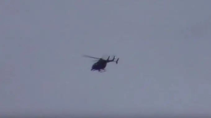 [Bintang] Keliling di Udara, Helikopter Hitam Ini Diduga UFO!