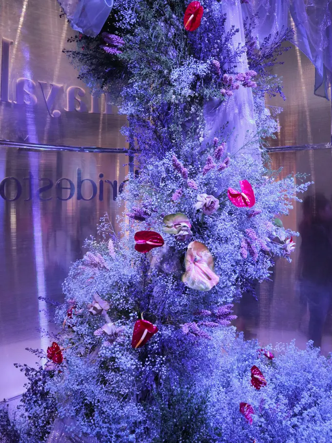 Instalasi cantik dari Bridestory untuk menggambarkan cinta dalam pernikahan