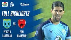 Berita Video, Highlights BRI Liga 1 Pekan 15 antara Persela Lamongan Vs PSM Makassar pada Kamis (2/12/2021)