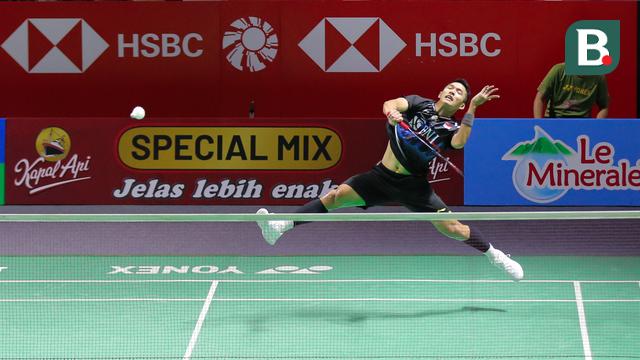 Jonatan Christie di Indonesia Open 2024