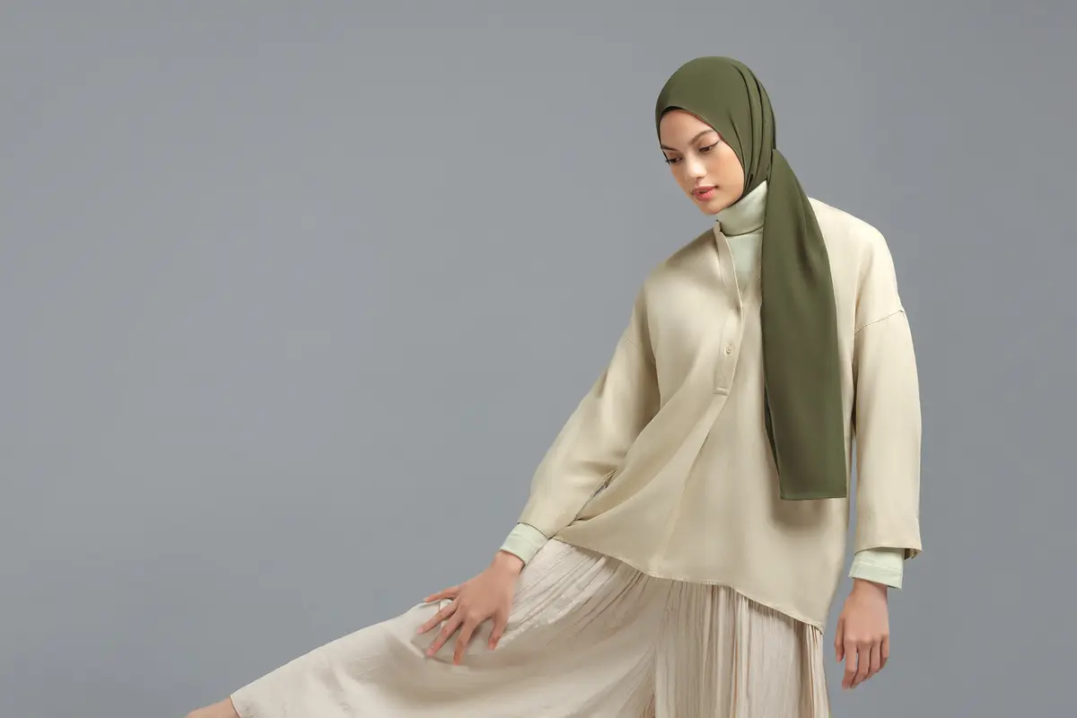 Gaya hijab minimalis