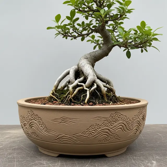Model Pot Bunga dari Tanah Liat hingga Beton (Image by Gemini AI)