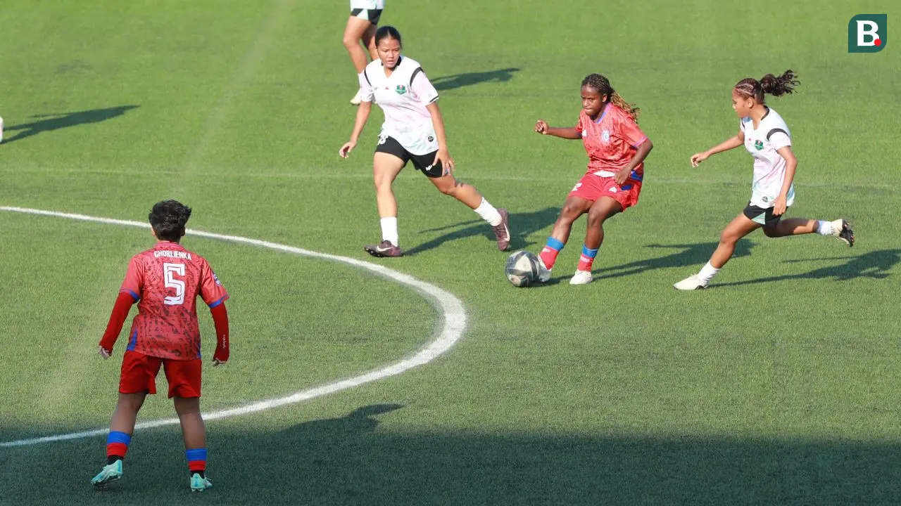 Arema FC Women vs Putri Tangsel City, Hydroplus Soccer League All Stars 2025/2026
