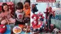 Anak Omesh ulang tahun ke-3 (Sumber: Instagram/dianayulestari)