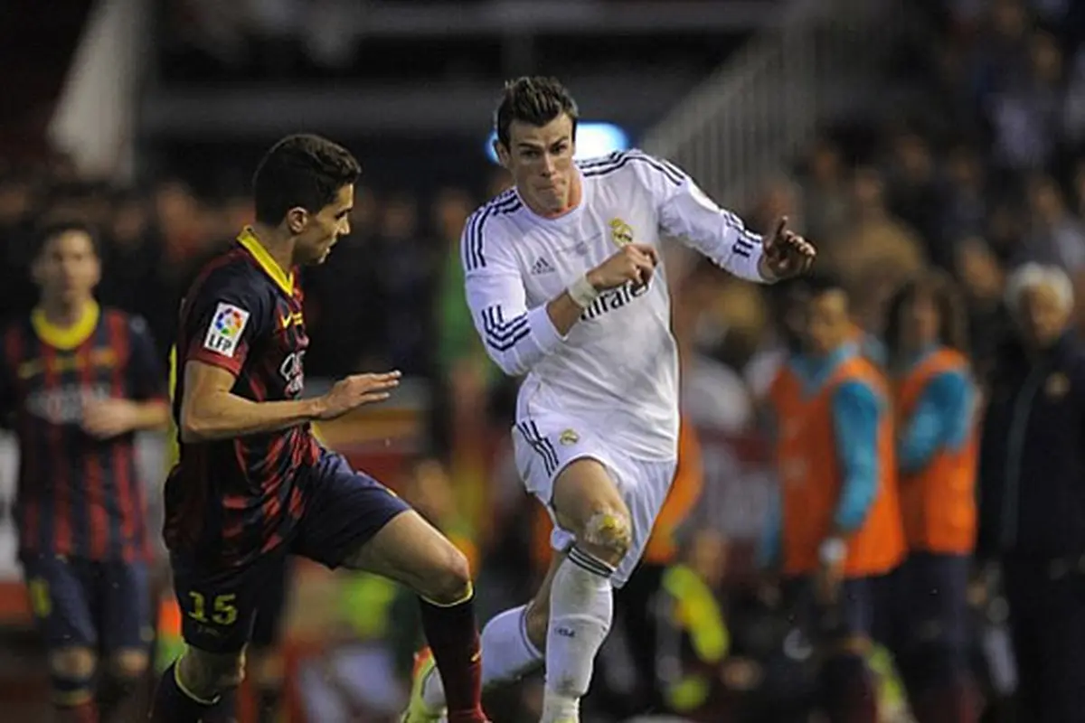 Berapa Kecepatan Lari "Gareth Bolt" Saat Jebol Gawang Barcelona?
