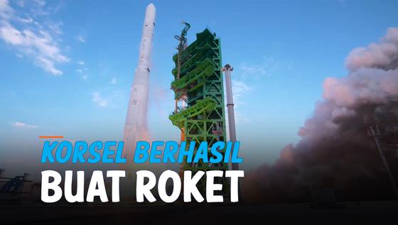 VIDEO: Bersejarah! Korea Selatan Luncurkan Roket Buatannya Sendiri