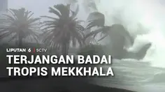 Badai Tropis Mekkhala Terjang Jepang dan Taiwan, Banjir Tak Terhindarkan