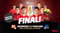 Jadwal Lengkap Final Piala AFF Suzuki Cup 2020 : Indonesia Vs Thailand