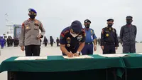Kementerian Kelautan dan Perikanan (KKP) dan Badan Narkotika Nasional tandatangani perjanjian kerja sama (PKS). (Dok KKP)