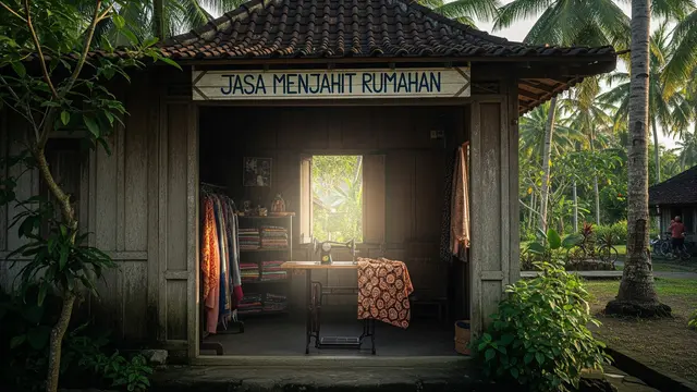 Membuka Jasa Menjahit Rumahan/Gemini AI