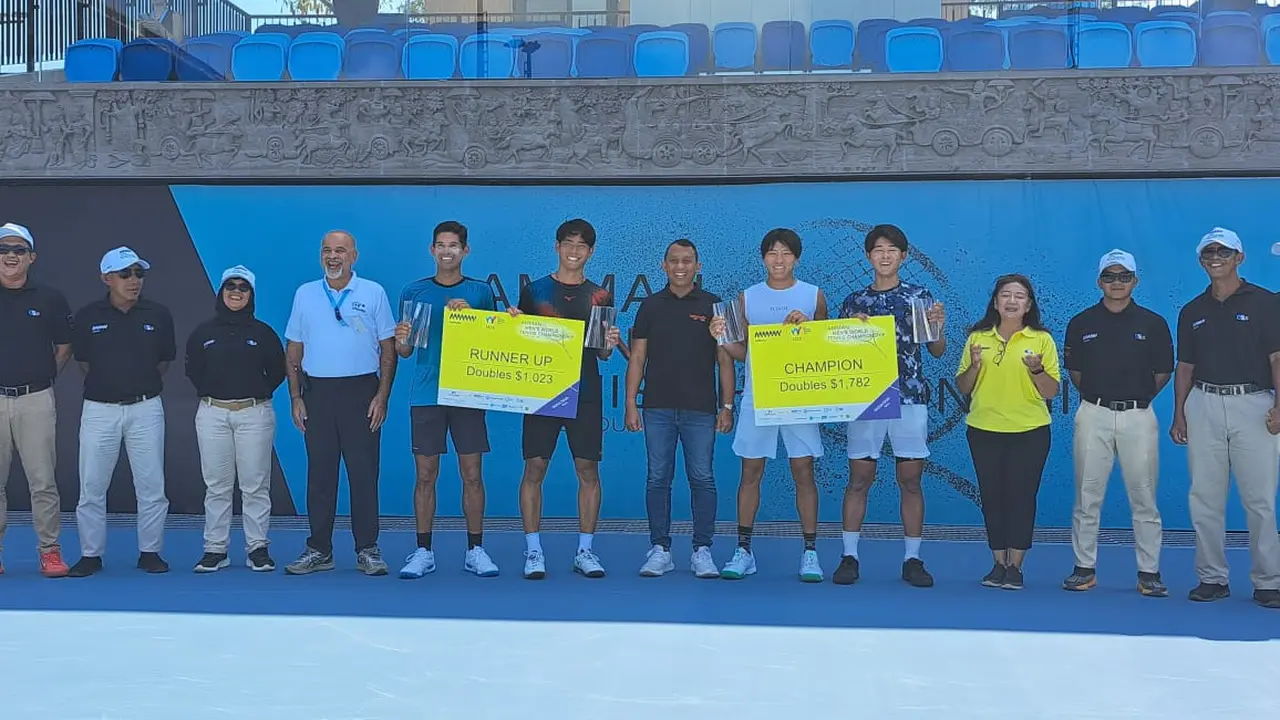 Ganda Jepang Juara Seri 3 Turnamen Tenis M-25 di Bali