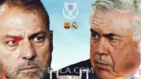 Final Copa del Rey - Barcelona Vs Real Madrid (Bola.com/Adreanus Titus)