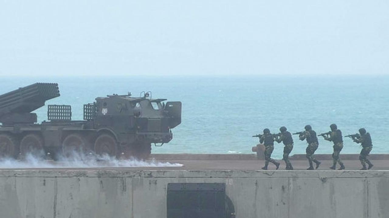 Aksi TNI AL unjuk kemampuan infiltrasi serangan musuh di laut