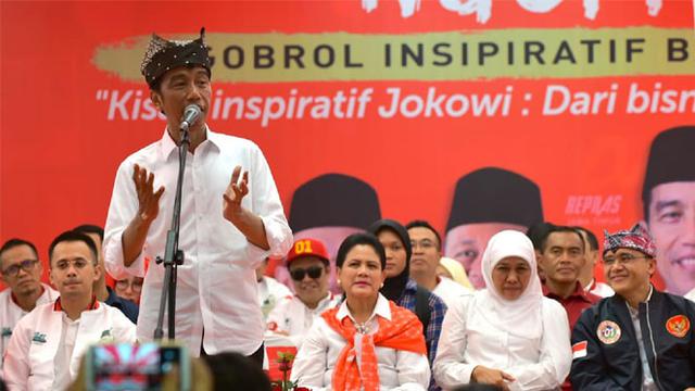 Di Hadapan Anak Muda Banyuwangi, Jokowi Blak-Blakan Kisah ...