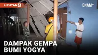 Dampak Gempa Bumi Yogyakarta Dirasakan oleh Sejumlah Warga Sekitar