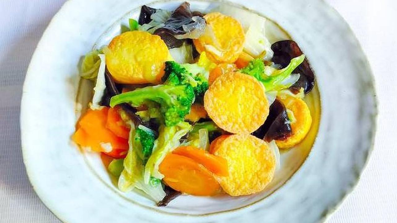 Tumis Tofu Saus Tiram
