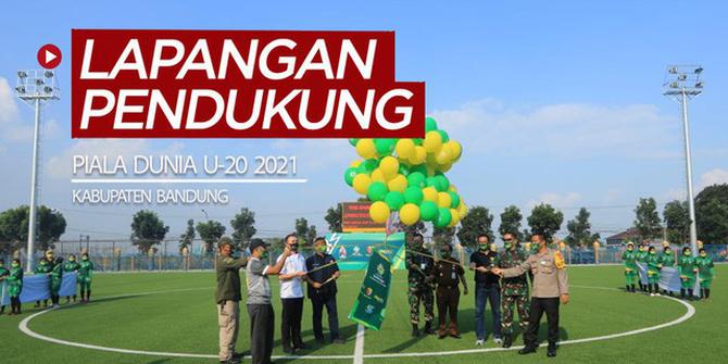 VIDEO: Ketum PSSI, Iwan Bule Resmikan Lapangan Pendukung untuk Piala Dunia U-20 2021