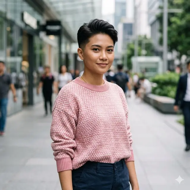 Model Rambut Wanita Pendek Kayak Cowok