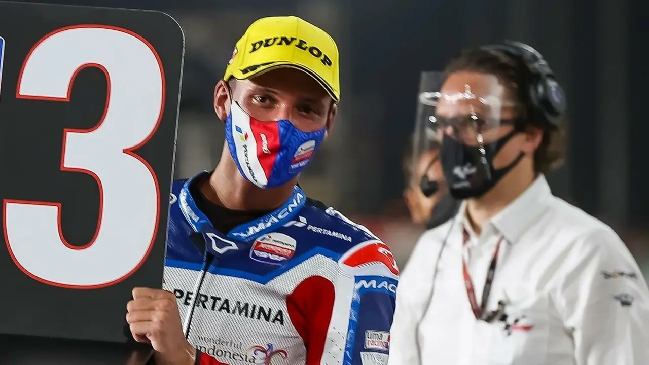 Pembalap Pertamina Mandalika SAG Team, Bo Bendsneyder.