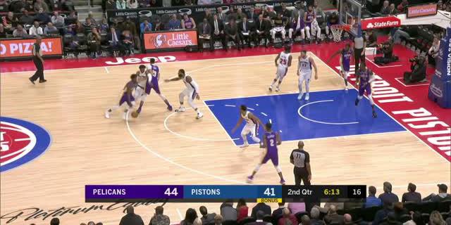 VIDEO : GAME RECAP NBA 2017-2018, Pelicans 118 vs Pistons 103