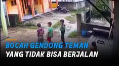 Warganet turut mendoakan agar persahabatan bocah-bocah tersebut tetap awet kelak.