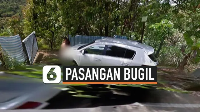 VIDEO: Pasangan Bugil Tertangkap Google Maps di Pinggir Jalan