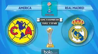 Piala Dunia Antarklub_America Vs Real Madrid (Bola.com/Adreanus Titus)