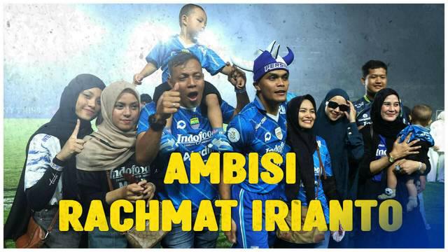 Berita video wawancara singkat bersama pemain Persib, Rachmat Irianto
