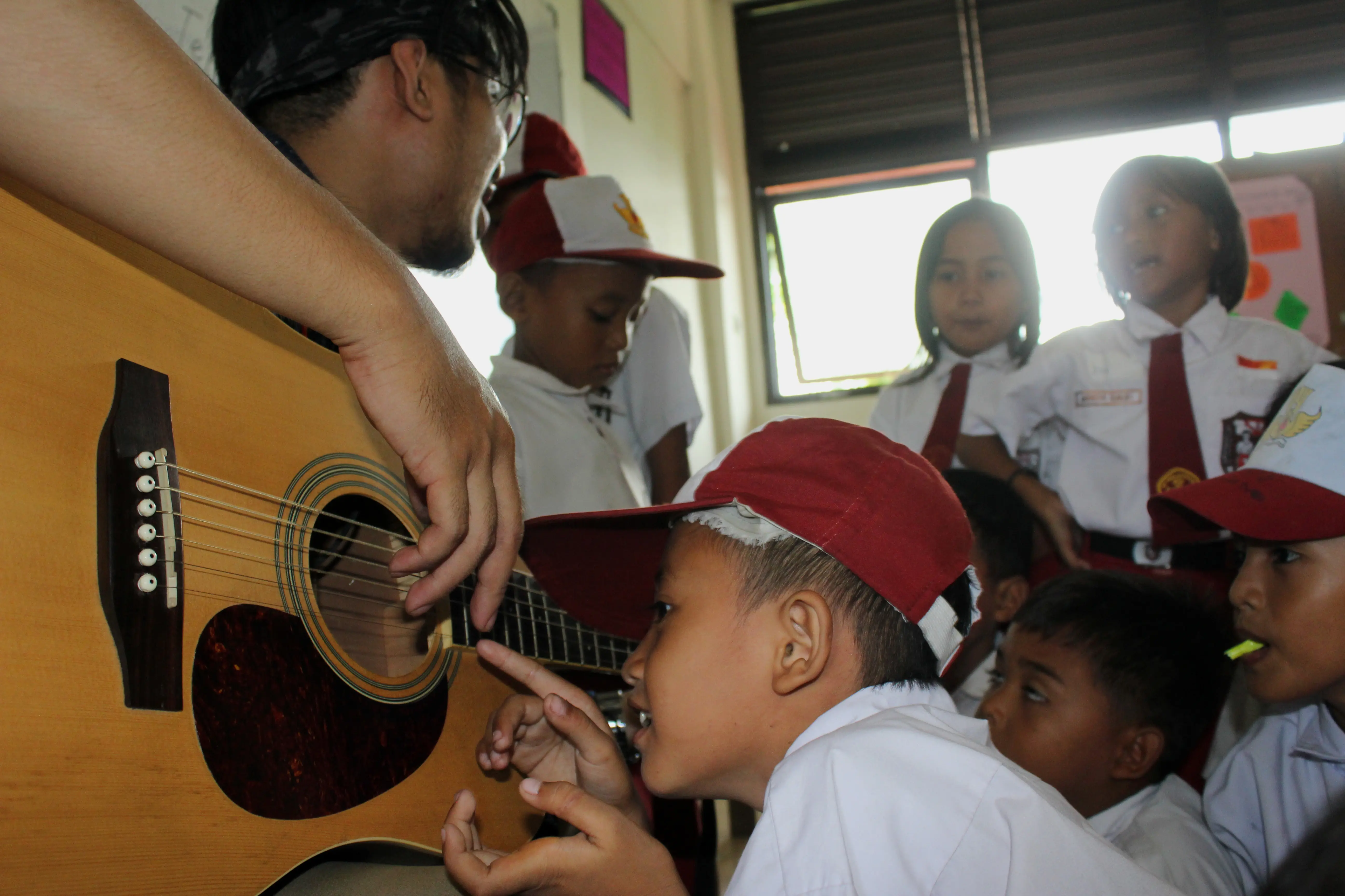 Kegiatan Sekolah - Enjang Nurdiansyah (Fajrul Alfian - Musisi)