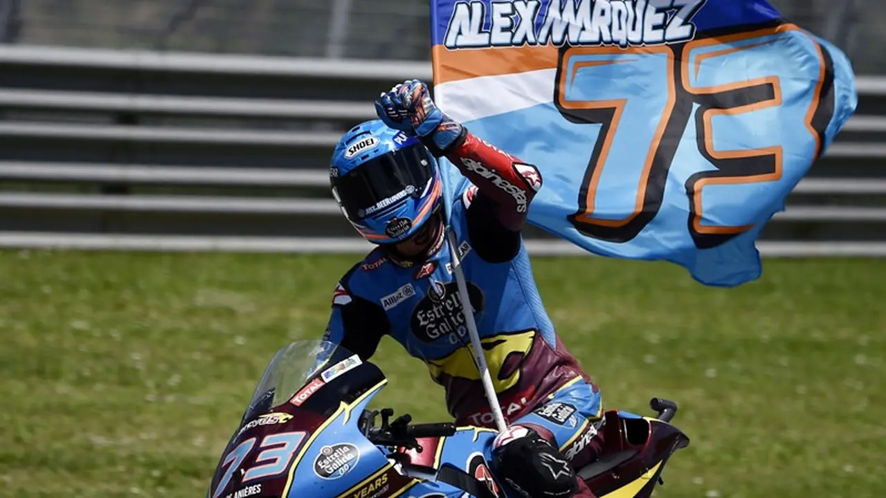 Pembalap Marc VDS Racing Team, Alex Marquez.
