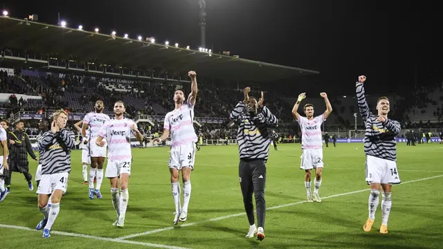 Foto: Melihat Perjuangan Keras Juventus Mencuri Poin Penuh di Markas Fiorentina