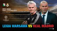 Prediksi Legia Warsawa Vs Real Madrid (liputan6.com/Trie yas)