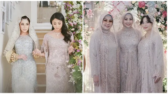 6 Potret Nikita Willy dan Winona Willy Saling Dampingi di Rangkaian Pernikahan