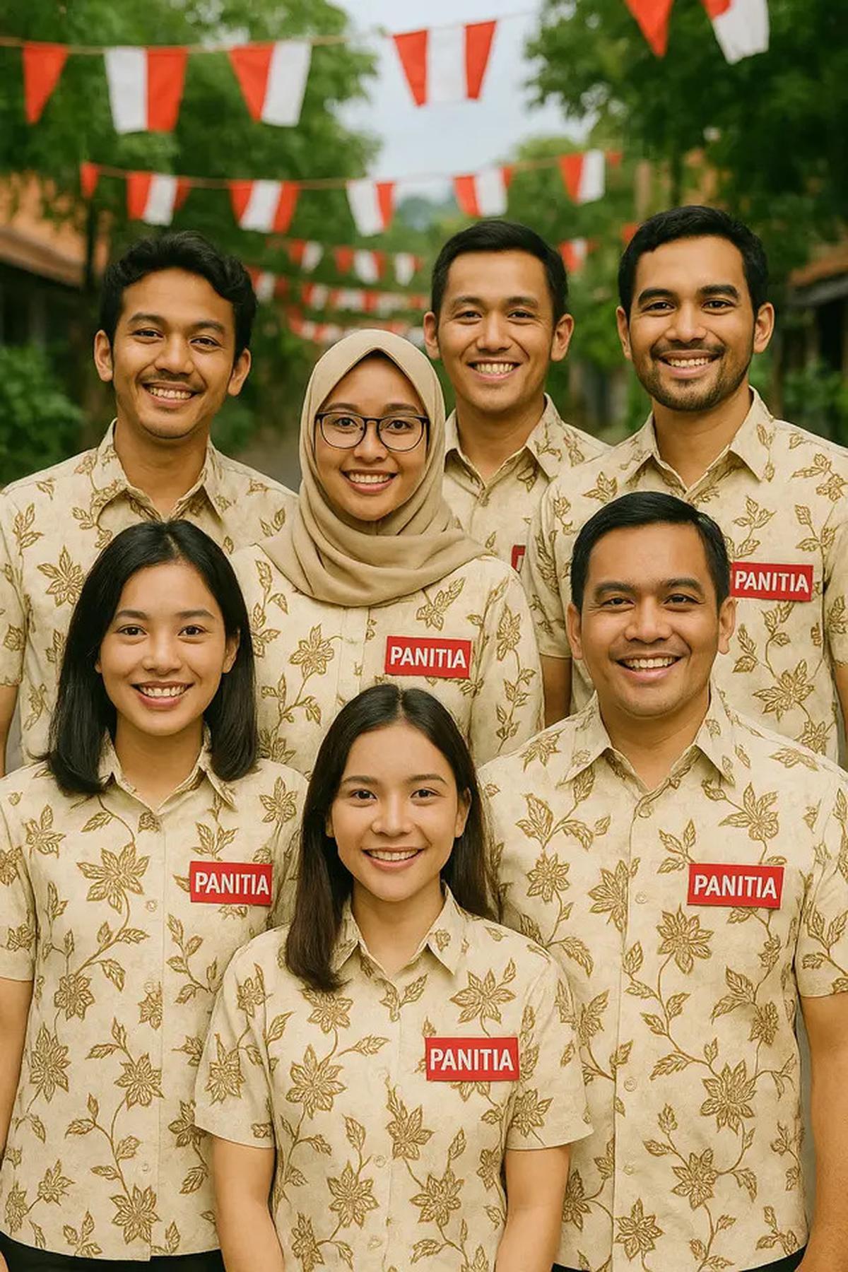 10 Warna Baju Batik yang Cocok untuk Panitia 17-an di Kampung, Bisa Jadi Referensi