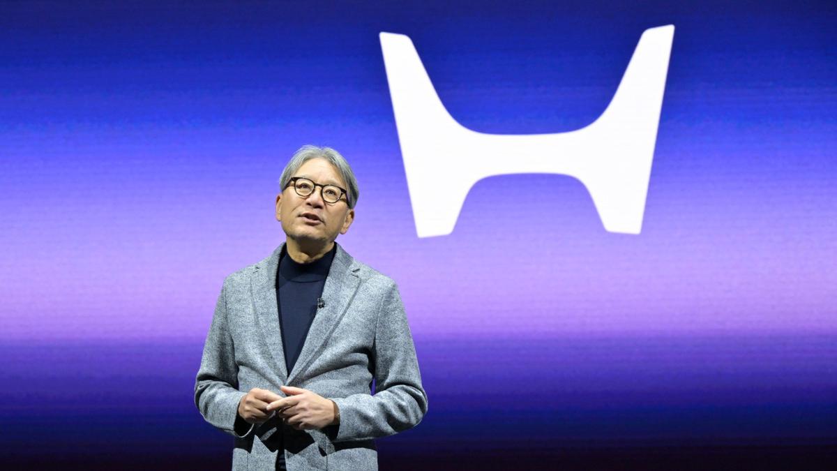 Honda Kenalkan Logo Kendaraan Listrik Masa Depan di CES 2024