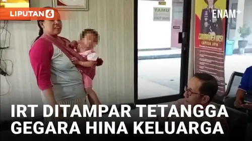 VIDEO: Tak Terima Keluarganya Sering Dihina, Pria di Surabaya Aniaya Tetangga