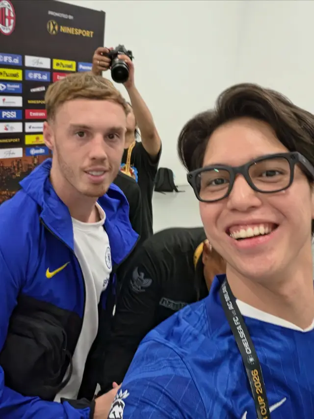 El Rumi nonton Chelsea (instagram.com/elelrumi)