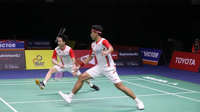 Bagas Maulana/Kevin Sanjaya Sukamuljo - Piala Thomas 2022 - 9 Mei