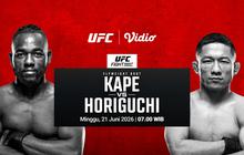 Pertarungan Sengit! UFC Fight Night: Kape vs Horiguchi di Vidio