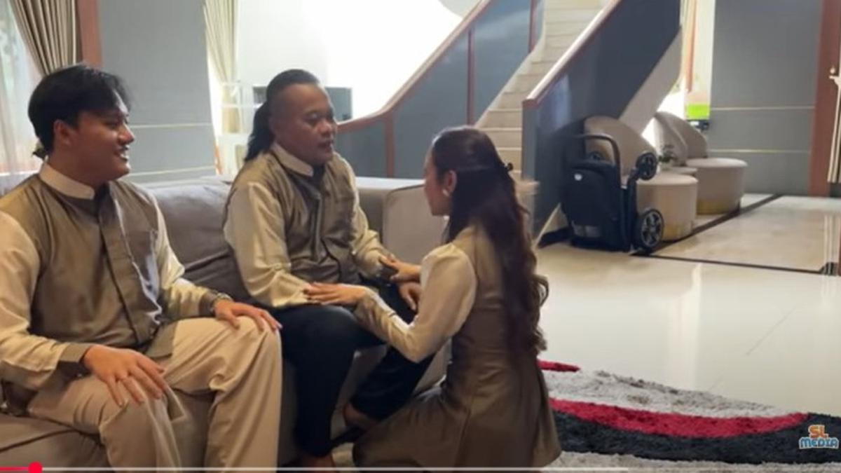 Pesan Mahalini untuk Sule di Lebaran Pertama Sebagai Mualaf, Singgung Soal Rokok dan Jengkol