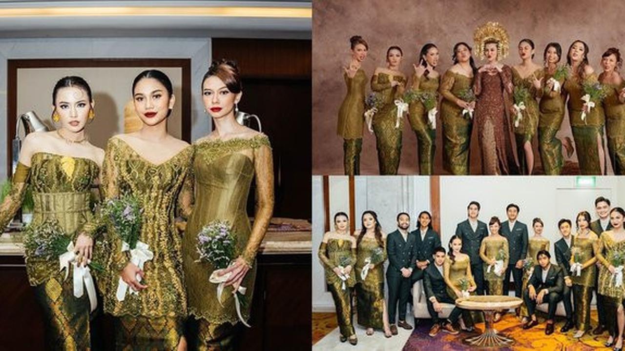 8 Potret Bridesmaid Aaliyah Massaid, mulai dari Alyssa Daguise, Yuki Kato hingga Mahalini Raharja, Semuanya Cantik dan Menawan