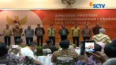 Penghargaan diberikan kepada 15 kementerian, lembaga dan perusahaan Badan Usaha Milik negara (BUMN).