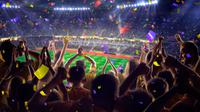 Ilustrasi penonton sepakbola. (Foto: Shutterstock)