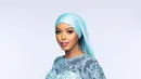 “20 year old Khadija Omar, a psychology major, is the first hijabi contestant to represent Somalia at Miss World 2021,” tulis laman Miss Somali. (Instagram/khadija.omarr).