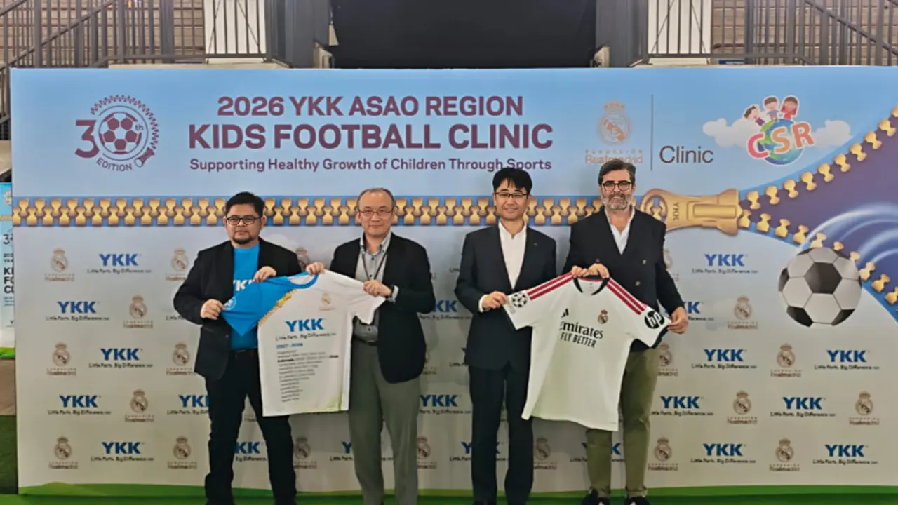 YKK ASAO Kids Football Clinic