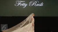 Fetty Rusli terinspirasi dari era 80-an dan Putri Diana untuk membuat 39 gaun pengantin yang klasik, elegan, namun tetap terkesan modern.