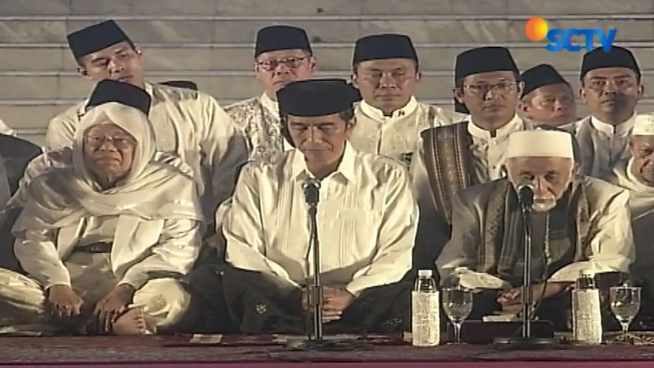 Zikir Kebangsaan Awali Rangkaian HUT ke-72 RI