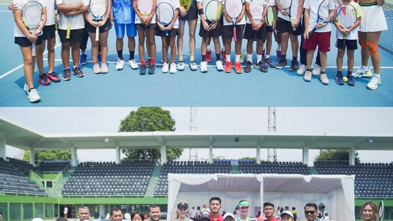 Keseriusan Luna Maya Dalam Menekuni Hobi Bermain Tenis